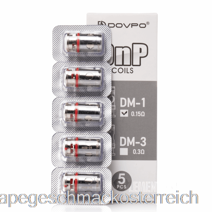 Dovpo DNP Ersatzspulen 0,15 Ohm DNP DM-1 Spulen Vape-Geschmack